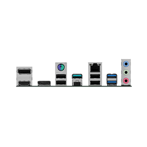 ASUS PRO B650M-CT-CSM – micro ATX AM5 bundkort – porte på bagpanelet