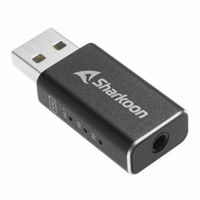 Sort Sharkoon Gaming DAC Pro S med USB-stik og 3,5 mm headsetport