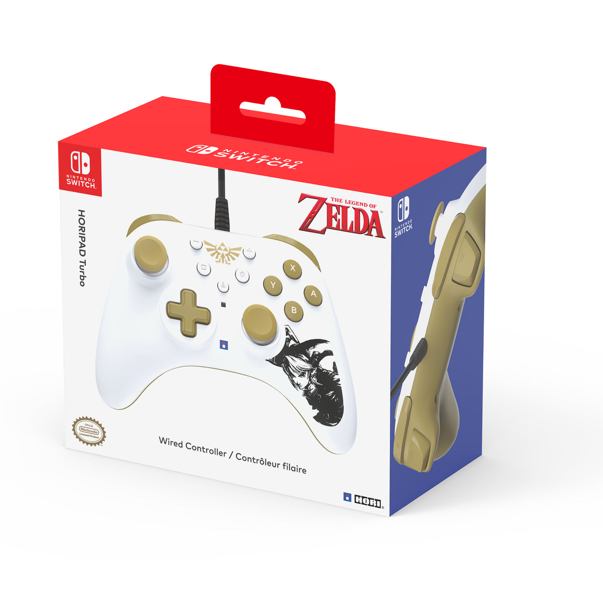 HORI - HORIPAD Turbo (Zelda) for Nintendo Switch™ HORI