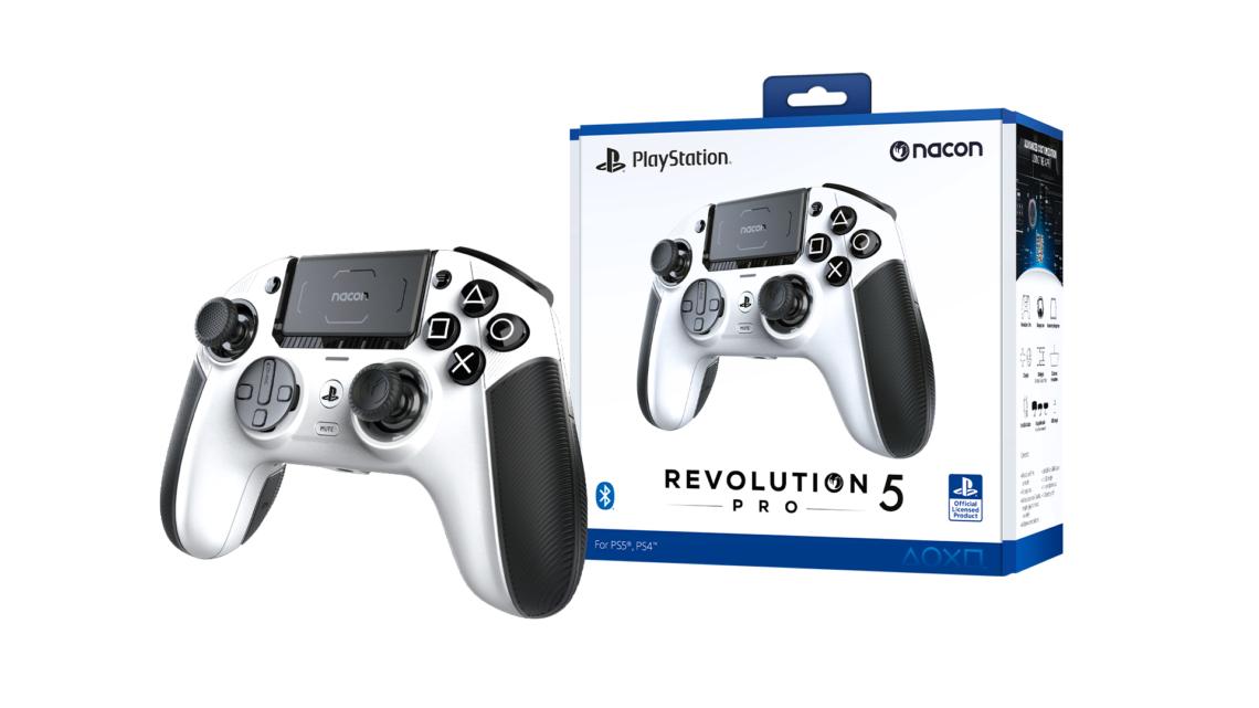 Nacon PS5 Revolution 5 Pro Controller Weiß