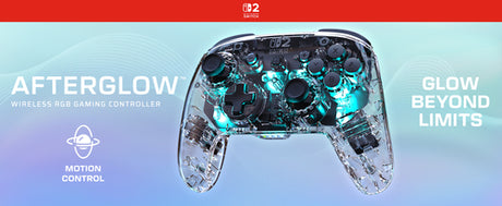 Turtle Beach Afterglow Clear Wireless – Switch-controller – Illustration af lys