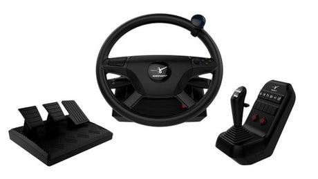 Aerosoft Truck & Bus Wheel System – rat, gearskifte og pedaler til PC – produktbillede 2