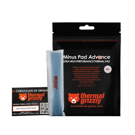 Thermal Grizzly Minus Pad Advance - 120x20x0,5 mm 4 pcs Thermal Grizzly