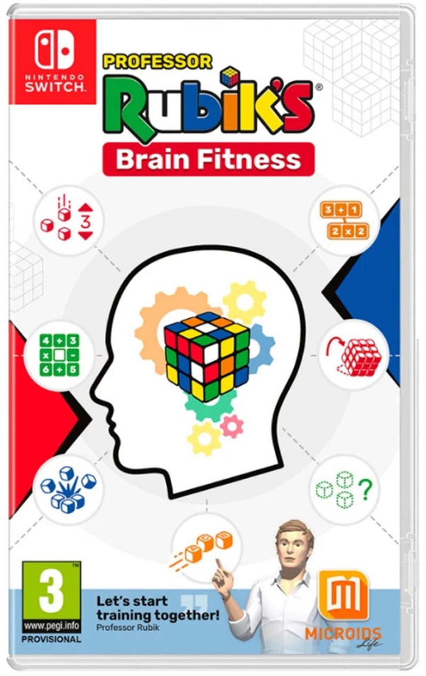 Professor Rubik's Brain Fitness – Code in Box – Nintendo Switch