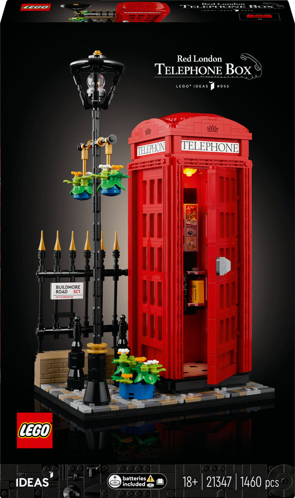 LEGO Ideas 21347 Rote Londoner Telefonzelle