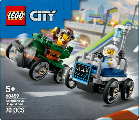 LEGO 60459 City Airplane vs. Hospital Bed LEGO
