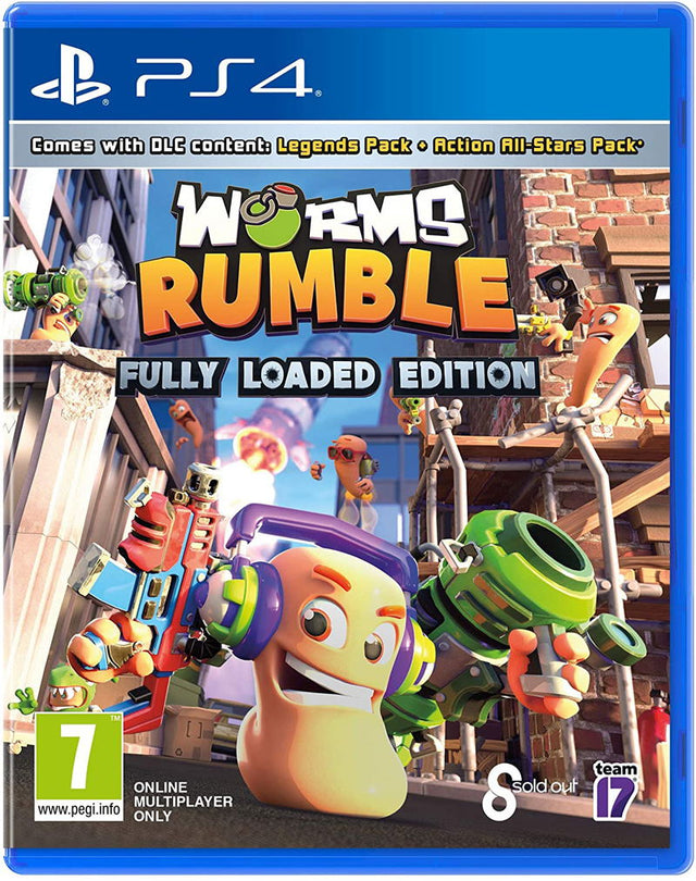 Worms Rumble - PS4 - omslag