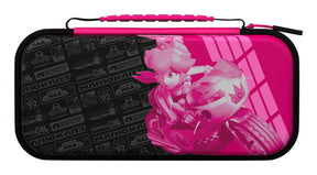 PDP Travel GLOW Case Grand Prix Peach Licensed Switch PDP