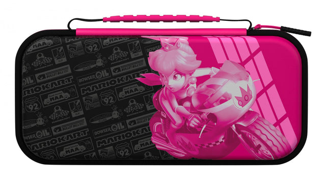 PDP Travel GLOW Case Grand Prix Peach Licensed Switch PDP