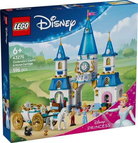 LEGO 43275 Disney Princess Cinderella's Castle and Horse-Drawn Carriage LEGO
