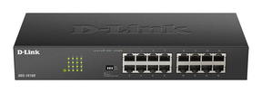 D-Link DGS-1016D/E – 16-port Gigabit-netværksswitch – sort DGS-1016D med 16 porte