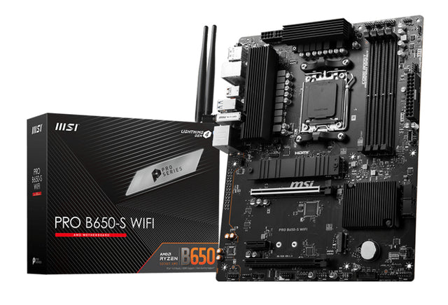 MSI PRO B650-S WIFI ATX Socket AM5 AMD B650 MSI