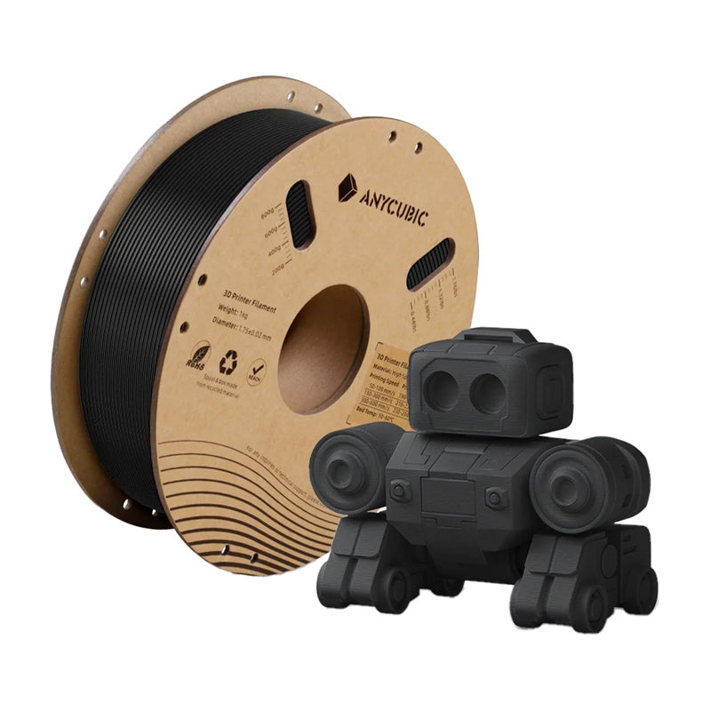 Anycubic High Speed PLA filament – sort, 1 kg