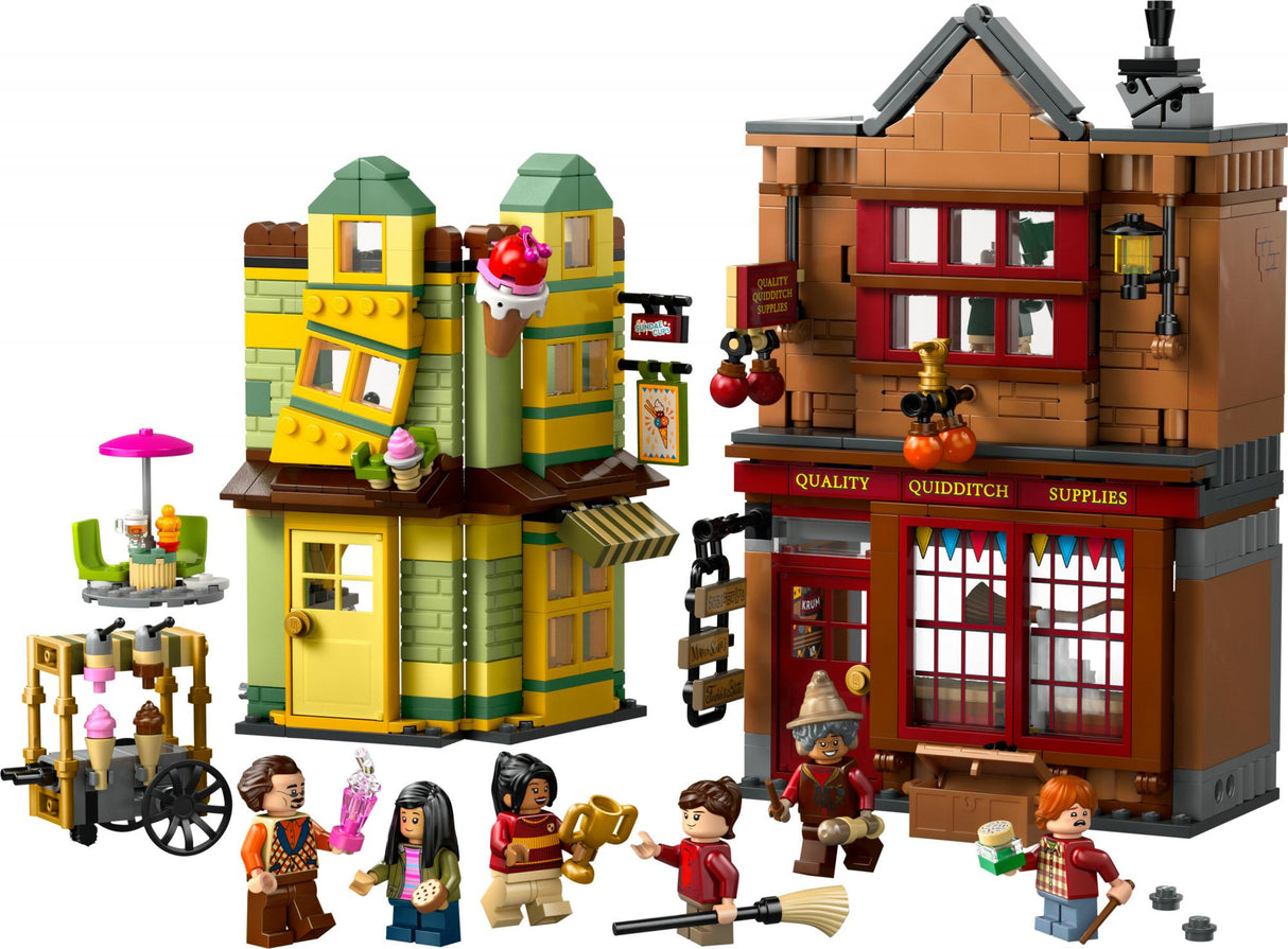 LEGO 76452 Harry Potter Quality Quidditch and Fortescue's Ice Cream Parlor LEGO