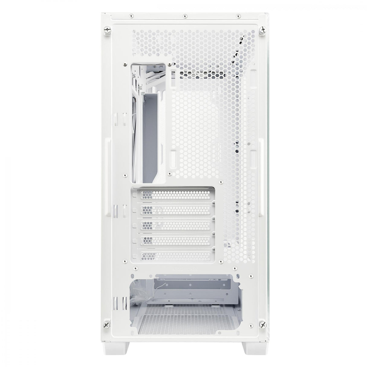 ASUS A21 mATX Case with BTF support - White ASUS