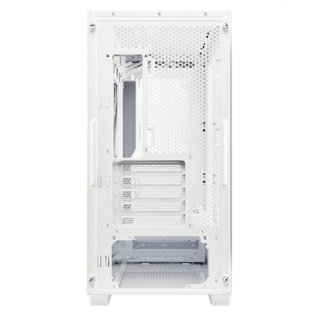 ASUS A21 mATX Case with BTF support - White ASUS