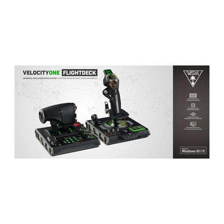 Turtle Beach VelocityOne Flightdeck – HOTAS til PC – Emballagens front