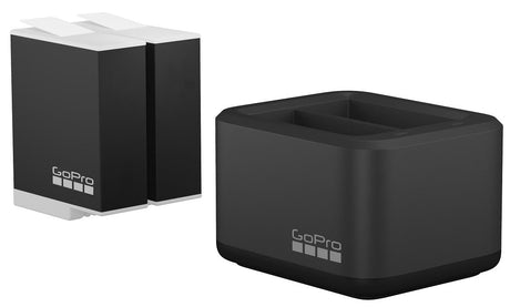 GoPro Dual Charger + 2x Enduro Batteries – HERO12/11/10 Power Kit GoPro