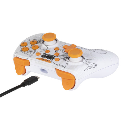 Konix Naruto Kakashi – kablet controller til Switch og PC – hvid – produktbillede 8