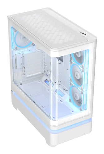 ASUS PRIME AP304 TG ARGB WHITE – set ovenfra