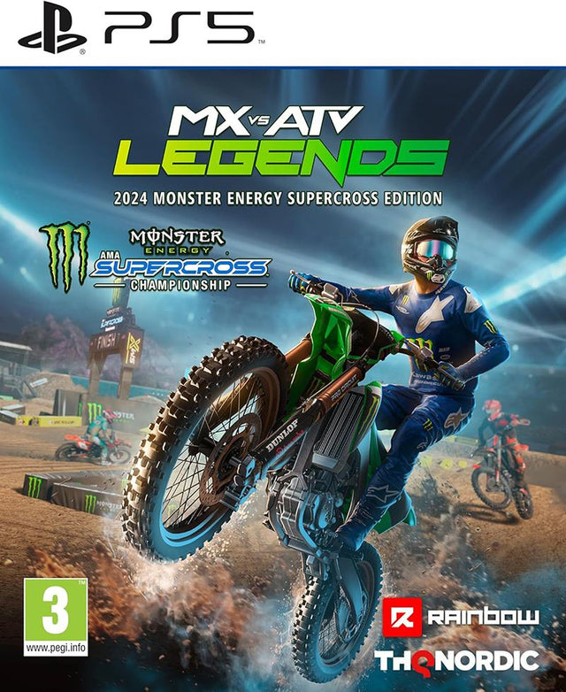 MX vs ATV Legends - 2024 (Monster Energy Supercross Edition) – PlayStation 5 – spilomslag