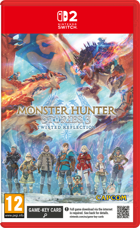 Monster Hunter Stories 3: Twisted Reflection – Nintendo Switch 2 – spilæske med Game-Key Card