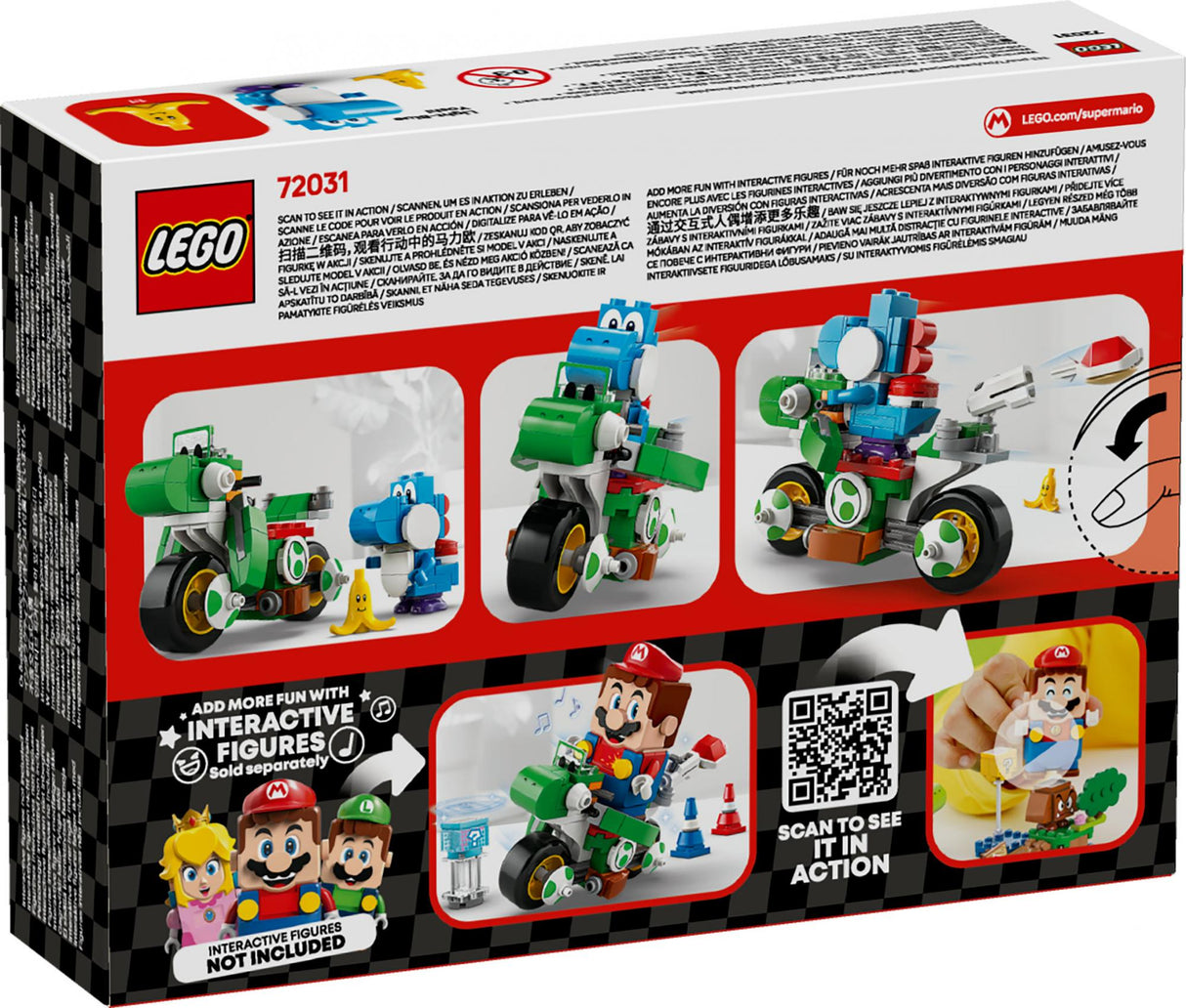 LEGO 72031 Super Mario - Mario Kart: Yoshi Bike, construction toy LEGO