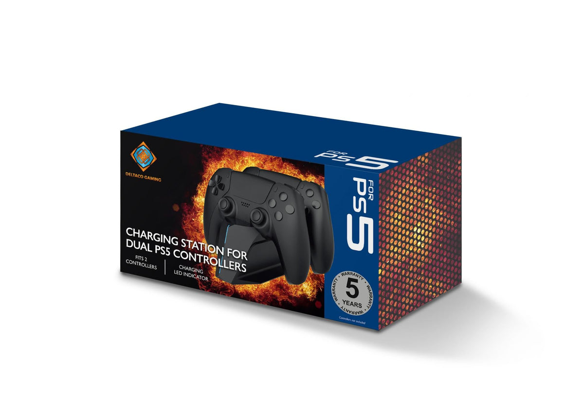 Dual Charging Dock For Playstation 5 Controllers deltaco_gaming