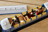 LEGO Ideas 21344 – Orientekspressen – åben togvogn med synligt indre