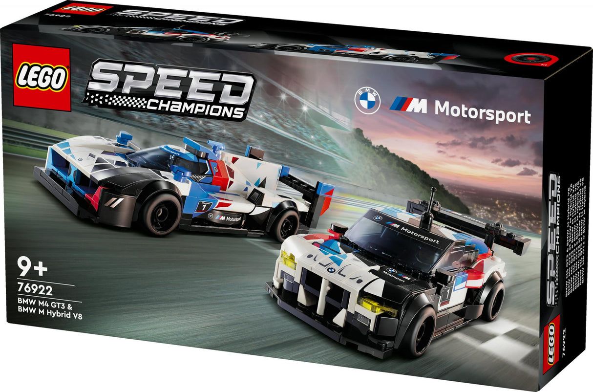 LEGO Speed Champions - BMW M4 GT3 & BMW M Hyvrid V8 (76922) LEGO