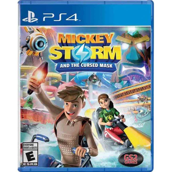 Mickey Storm and the Cursed Mask (Import) – PlayStation 4 – spilomslag