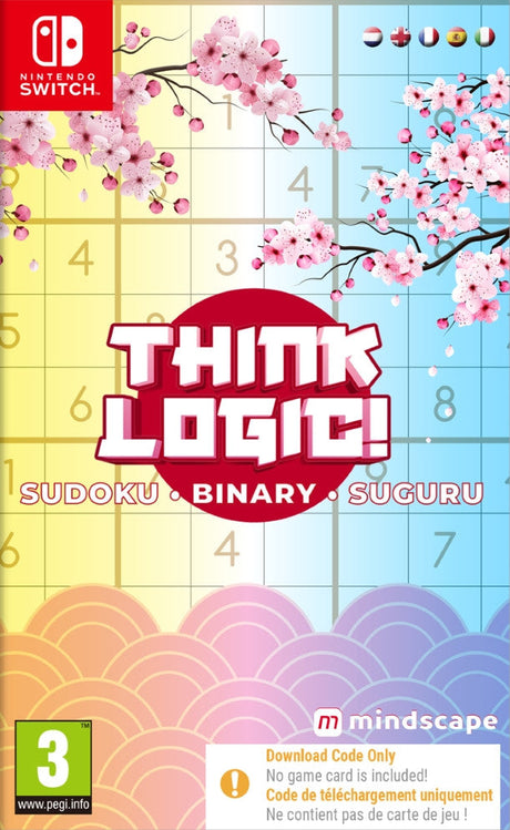 Think Logic! Sudoku - Binary - Suguru (Code in Box) Mindscape