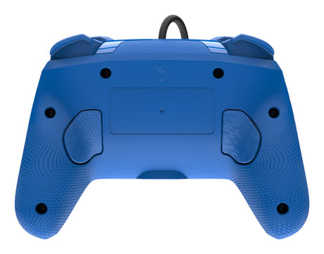Turtle Beach Afterglow Wave Wired – Switch-controller, blå – Bagside med ekstra knapper