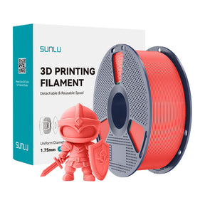 Sunlu PLA+ filament – Cherry, 1,75 mm, 1 kg