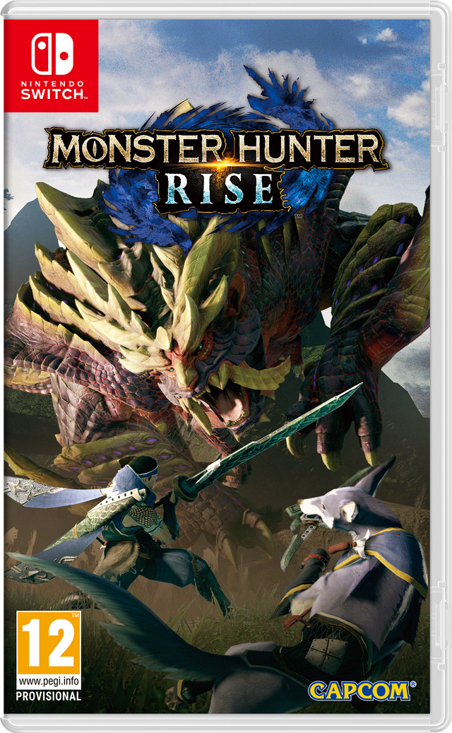Monster Hunter Rise – Nintendo Switch – spilomslag
