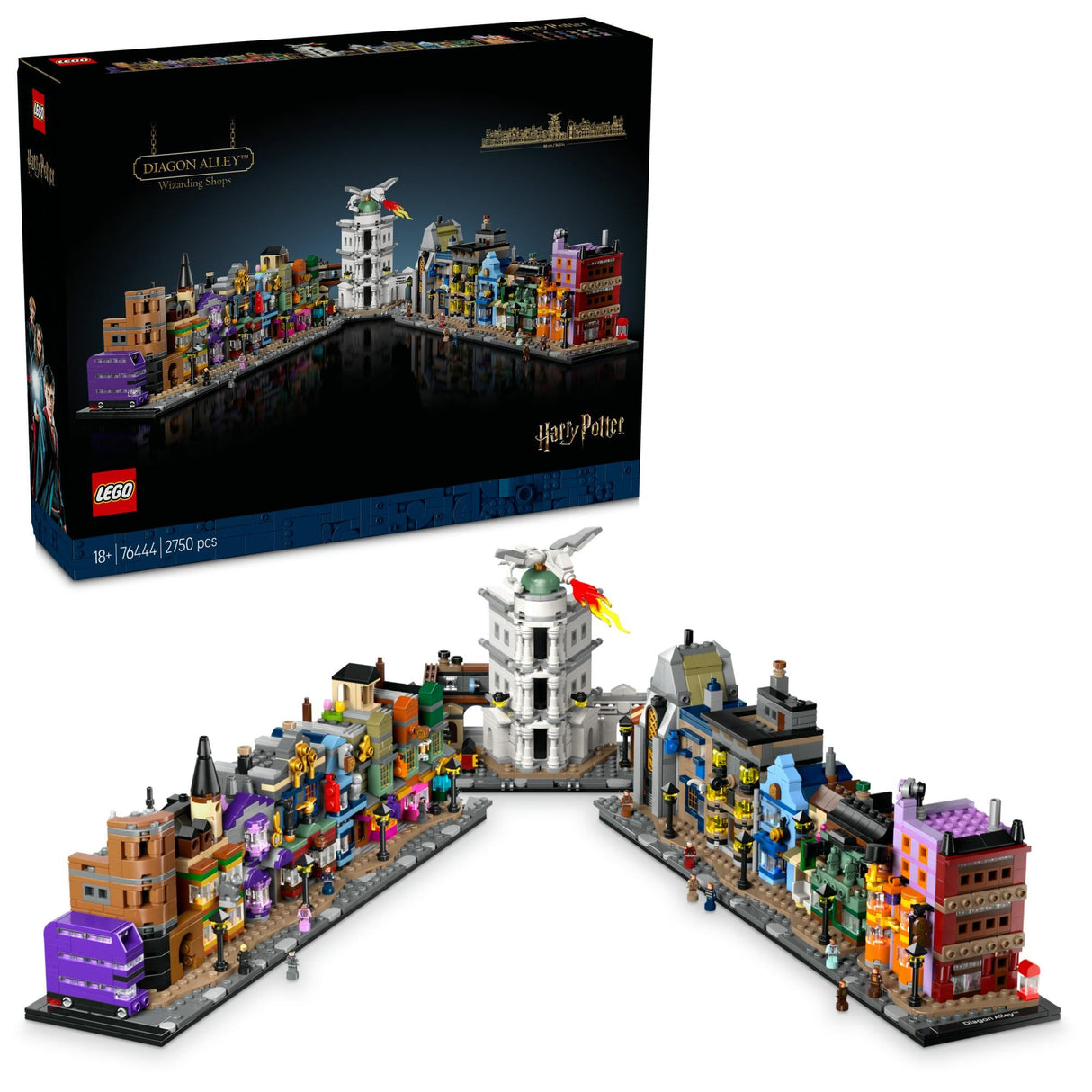LEGO 76444 Harry Potter The Wizarding World of Diagon Alley LEGO