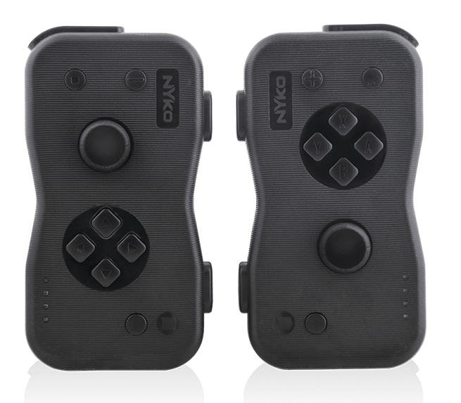 Nyko Dualies – trådløst controllerpar til Nintendo Switch – sort – produktbillede 2