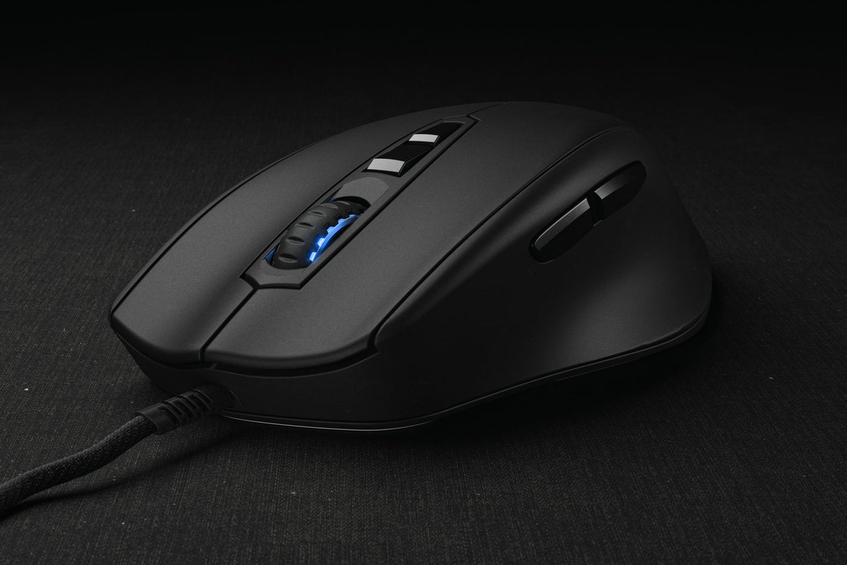 MIONIX Maus Gaming NAOS-PRO 7 Tasten 19000DPI USB schwarz Mionix