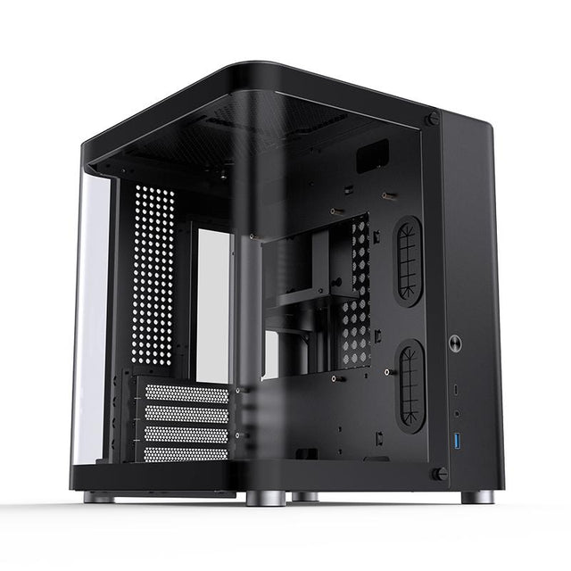 Jonsbo TK-1 Black, Micro ATX/ITX, rounded glass Dongguan Sibositong Industrial Co., Ltd. (Jonsbo)