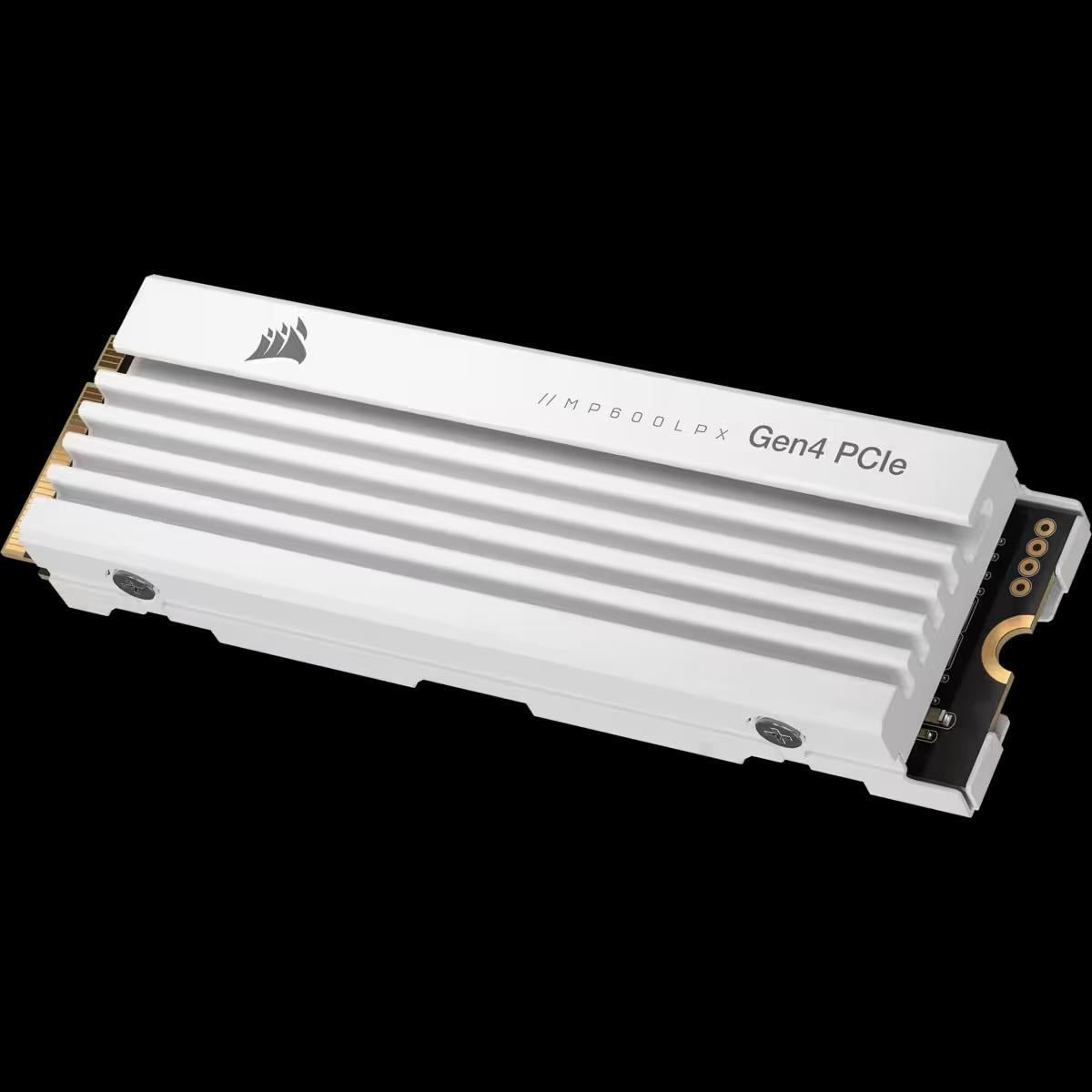 CORSAIR MP600 PRO LPX PCIe Gen4 x4 NVMe M.2 SSD - 1TB - White Corsair