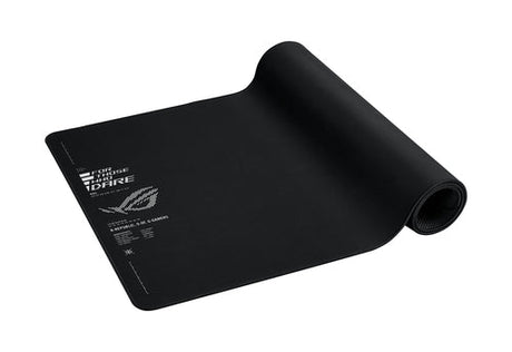ASUS ROG Sheath II XXL – musemåtte delvist rullet sammen