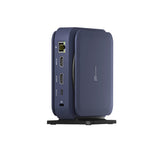 j5create JCD3196-N – dual HDMI-dock, mørkeblå – Dockens portsider