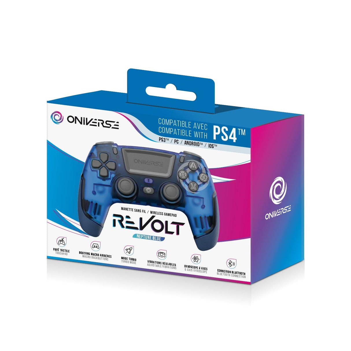 Oniverse Wireless Revolt Bluetooth Controller - Neptune Blue ONIVERSE