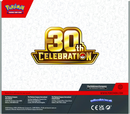 Pokémon - 30th Celebration - Poster Collection (POK10467-101)