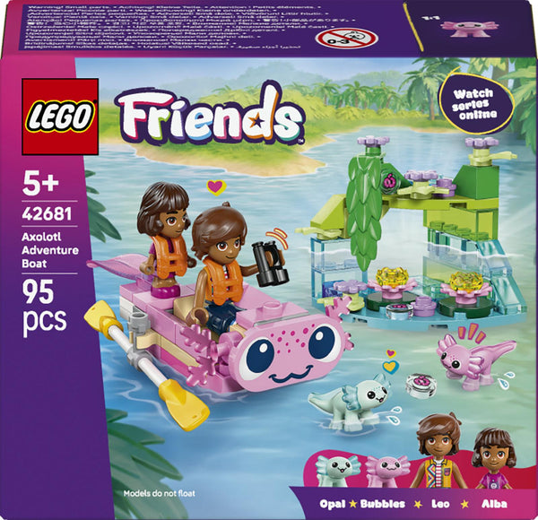 LEGO® Friends - Axolotl-eventyrbåd