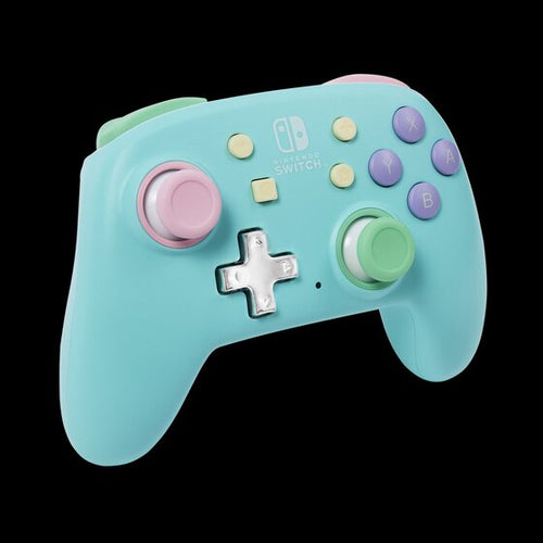 PowerA Nano Enhanced Wireless controller – Spring Dream – Nintendo Switch – skråt forfra