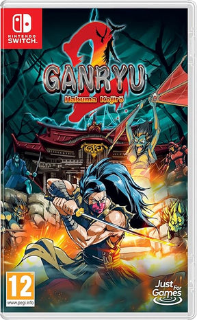 Ganryu 2: Hakuma Kojiro – Nintendo Switch – forside