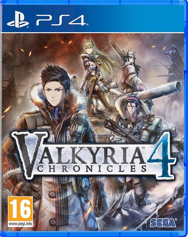 Valkyria Chronicles 4 – PlayStation 4 – spilomslag