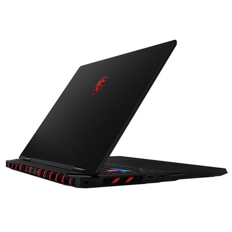 MSI Raider 18 Max HX A2WJ-1425FRY – bagside fra en anden vinkel
