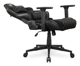 COUGAR Armor One V2 Gold F, PVC/stof, sort gamingstol – produktdetalje